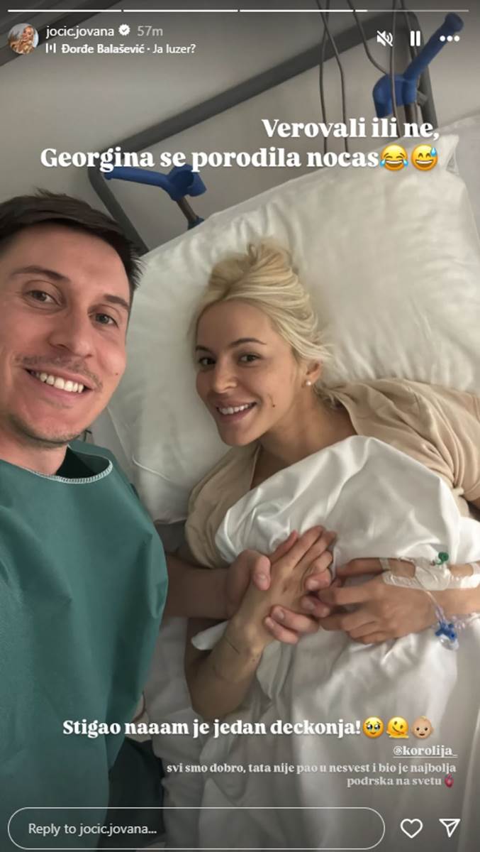 Jovana Jocić na svadbi Borisa Stamenkovića