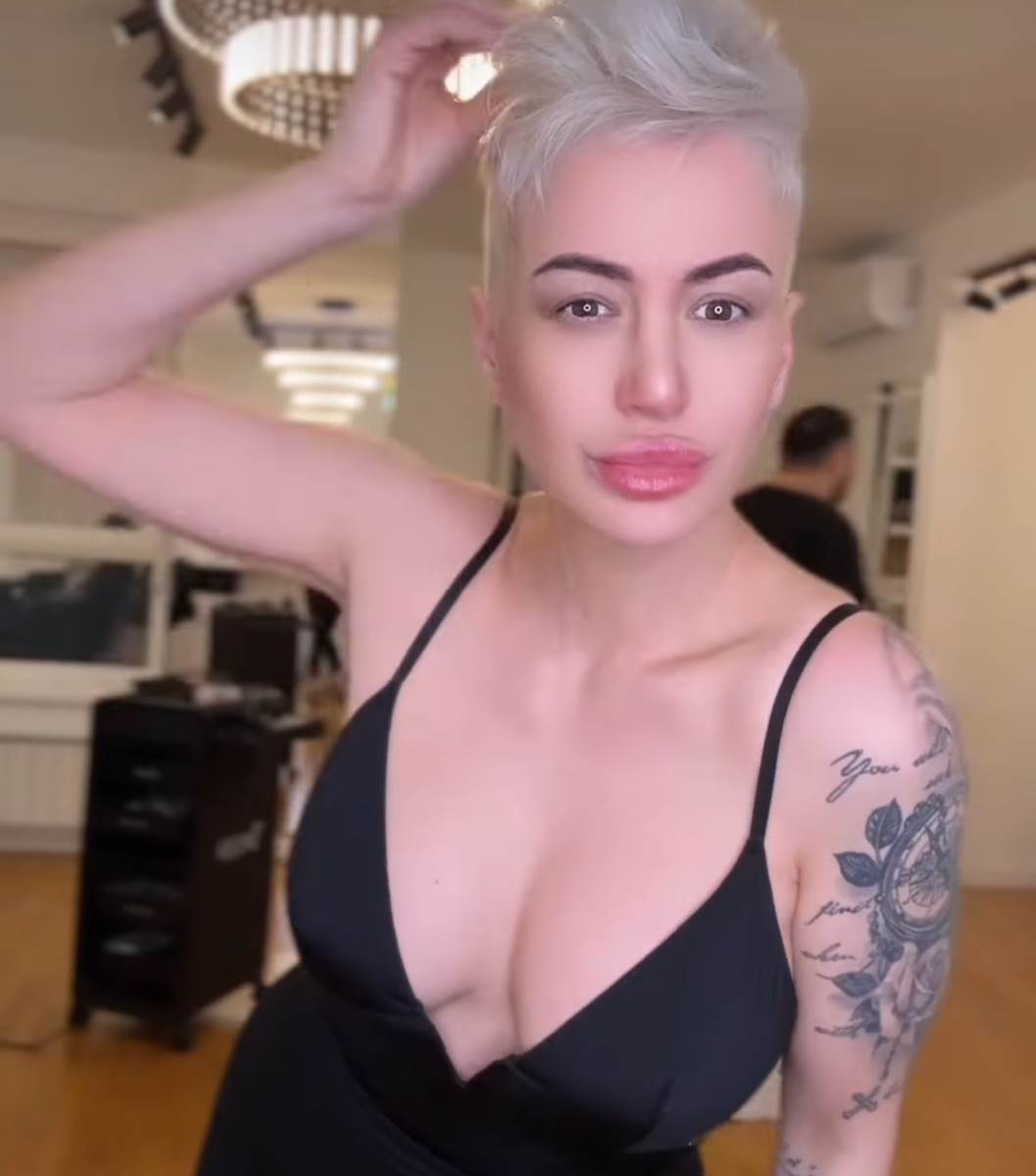 Dušica Jakovljević frizura