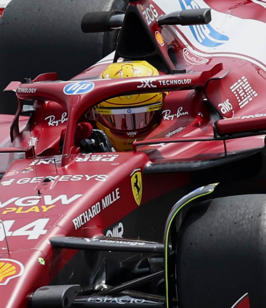 Luis Hamilton u formuli Ferarija