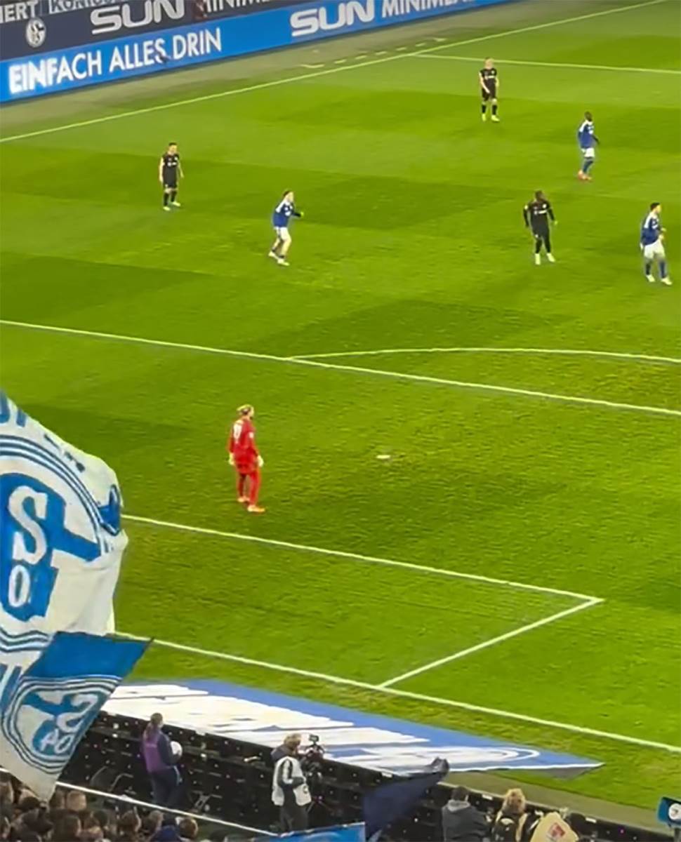 Dileta Leota na tribinama navija za muža Lorisa Karijusa