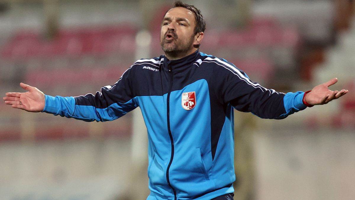 Nikola Drinčić ljut na utakmici Radničkog iz Niša