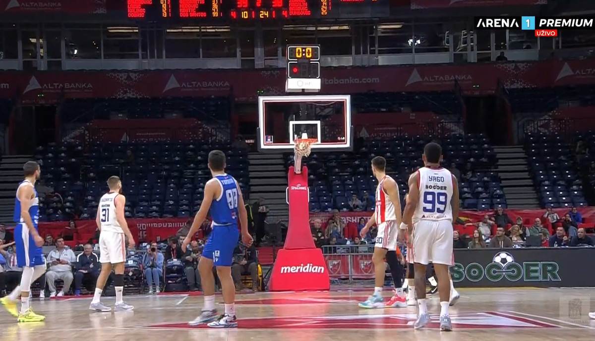 Toni Torbarina trojka sa svoje polovine protiv Zvezde