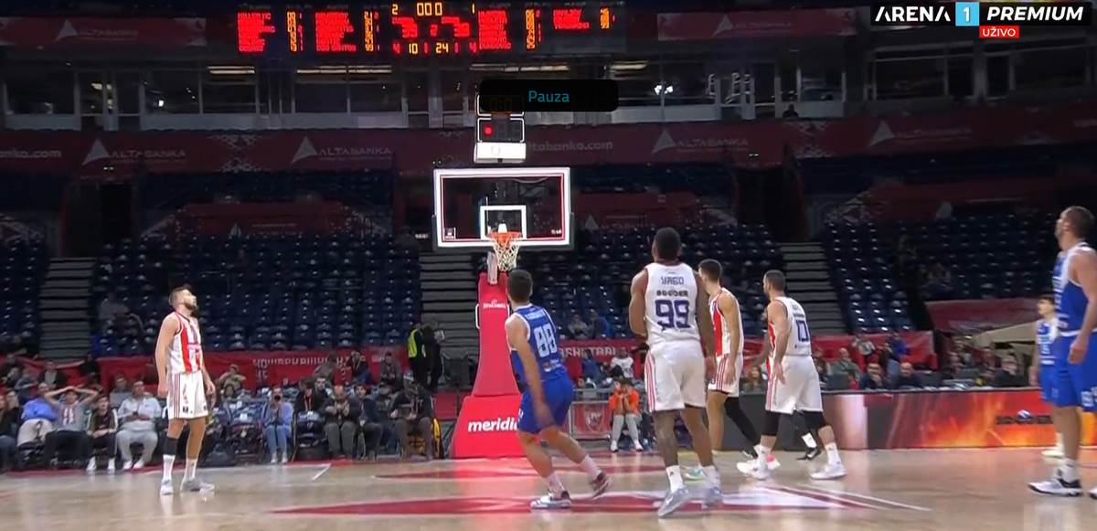 Toni Torbarina trojka na Zvezda Zadar