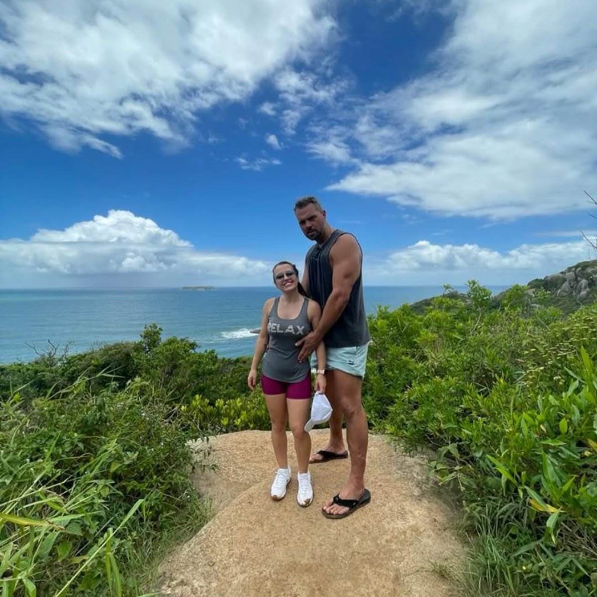 Srbo Marković sa ženom