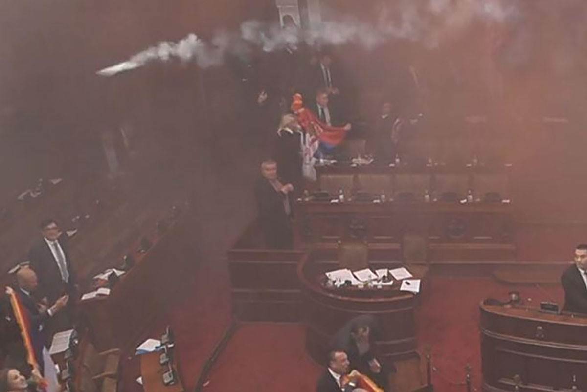 Haos u Skupštini, Skupština Srbije, Narodna skupština