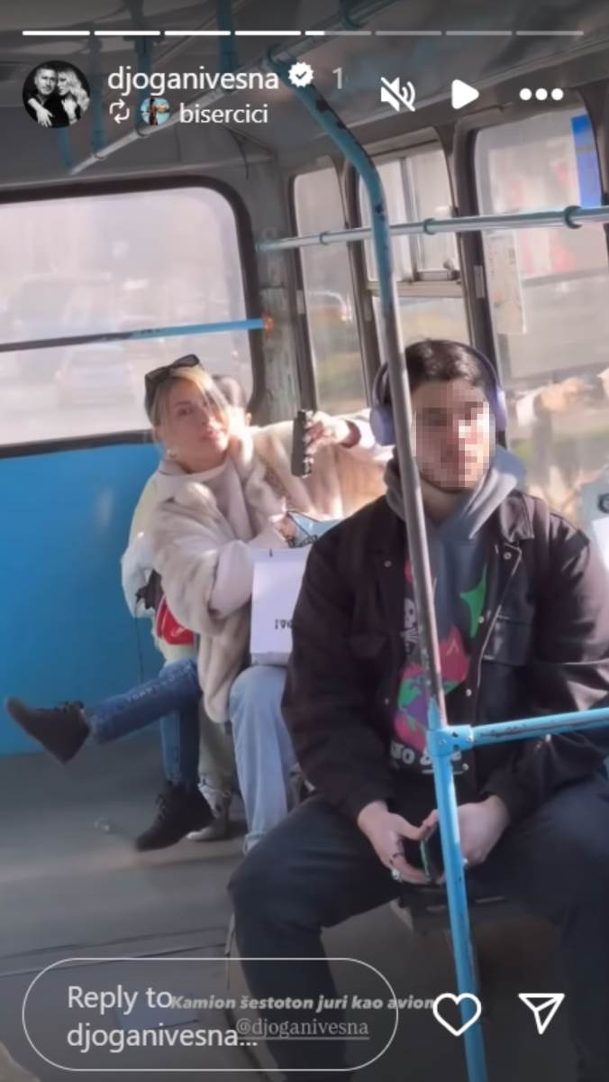 Vesna Đogani u prevozu