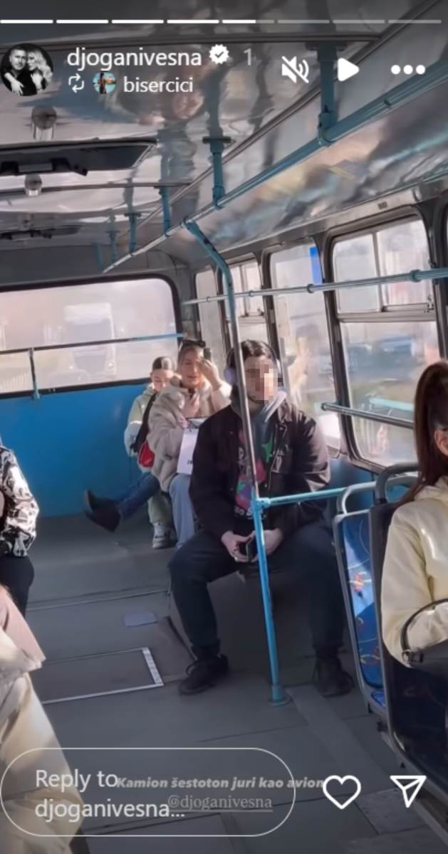 Vesna Đogani u prevozu