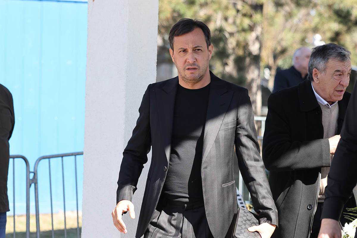 Sahrana Saše Popovića