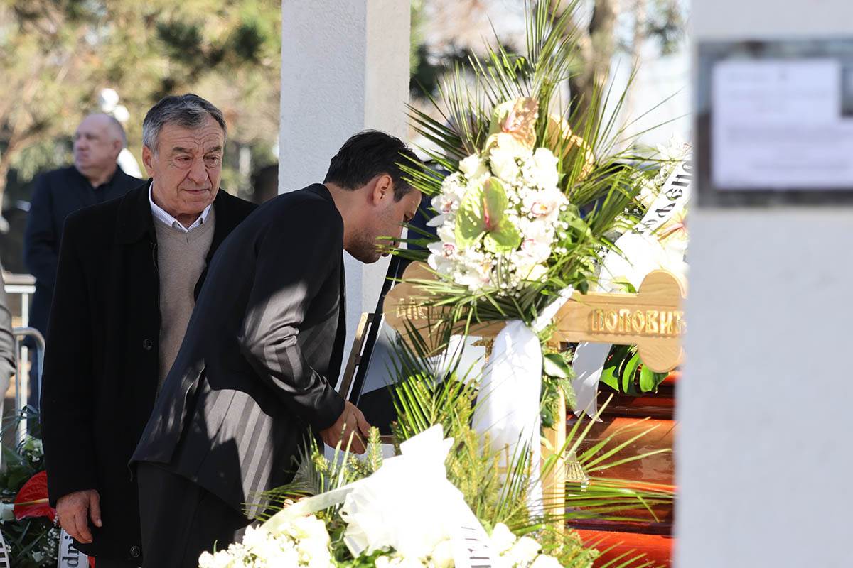 Sahrana Saše Popovića
