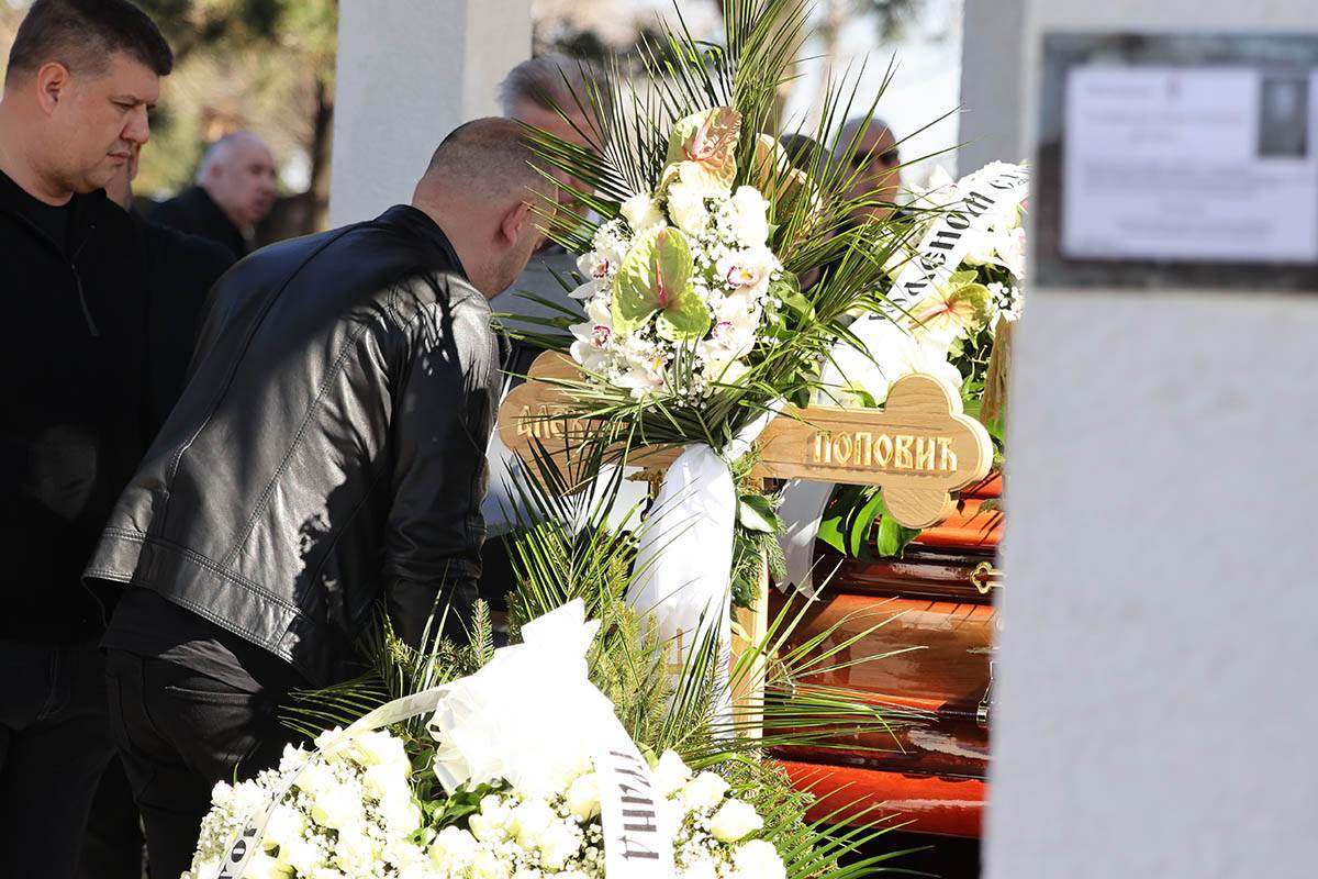 Sahrana Saše Popovića