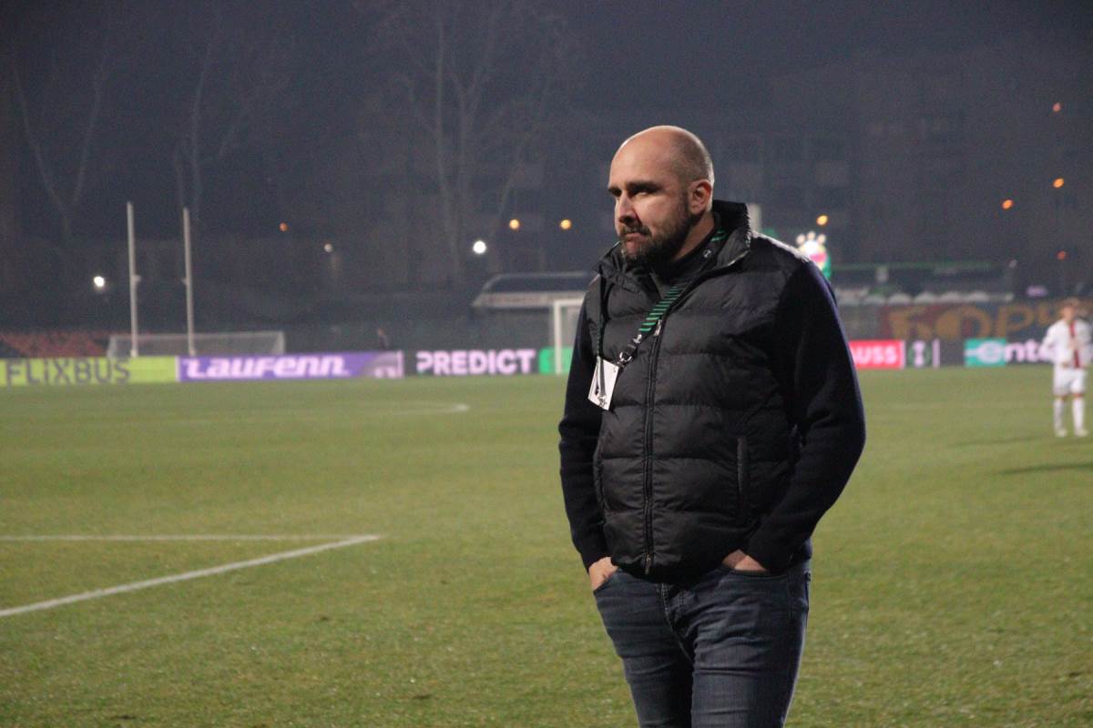 Trener borca Mladen Žižović.