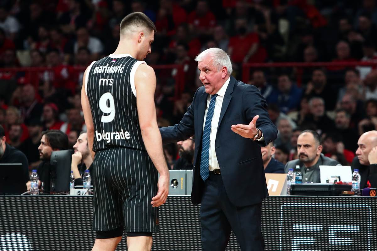 Željko Obradović se oglasio posle meča Olimpijakos - Partizan