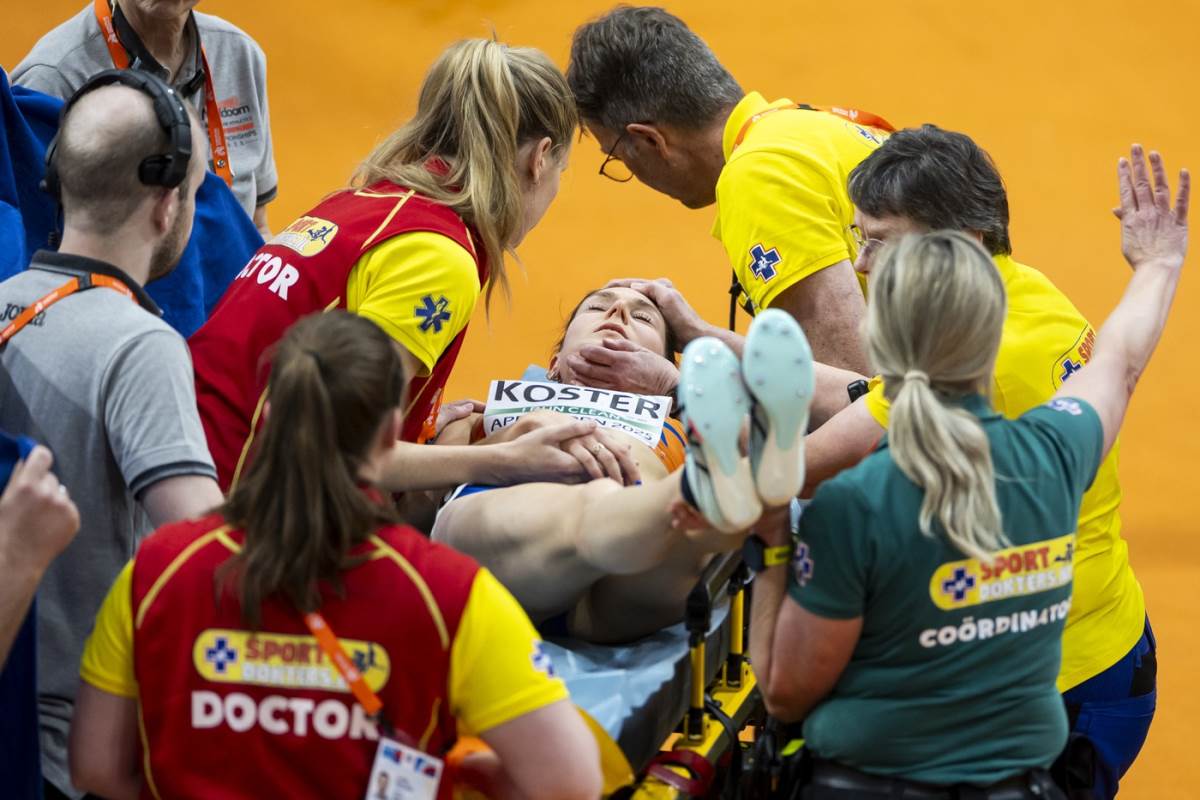 Holanđanka Morin Koster pala usred trke na 3.000 metara