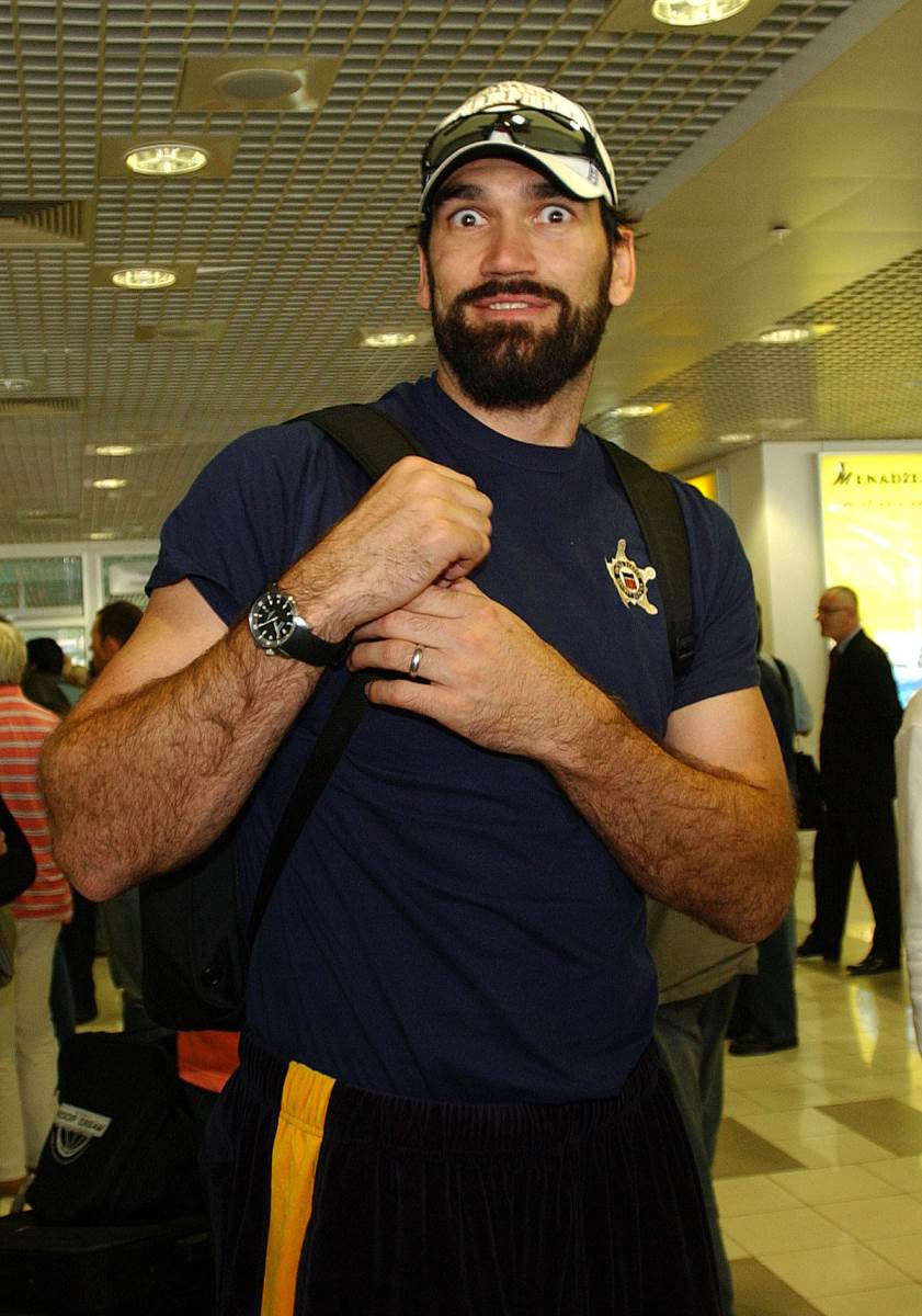 Skot Polard na aerodromu