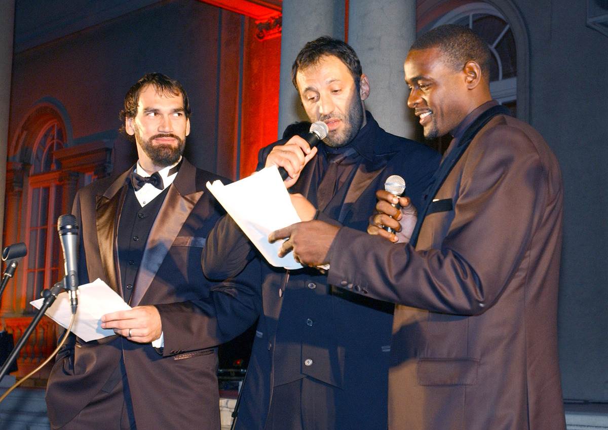 Skot Polard, Vlade Divac i Kris Veber