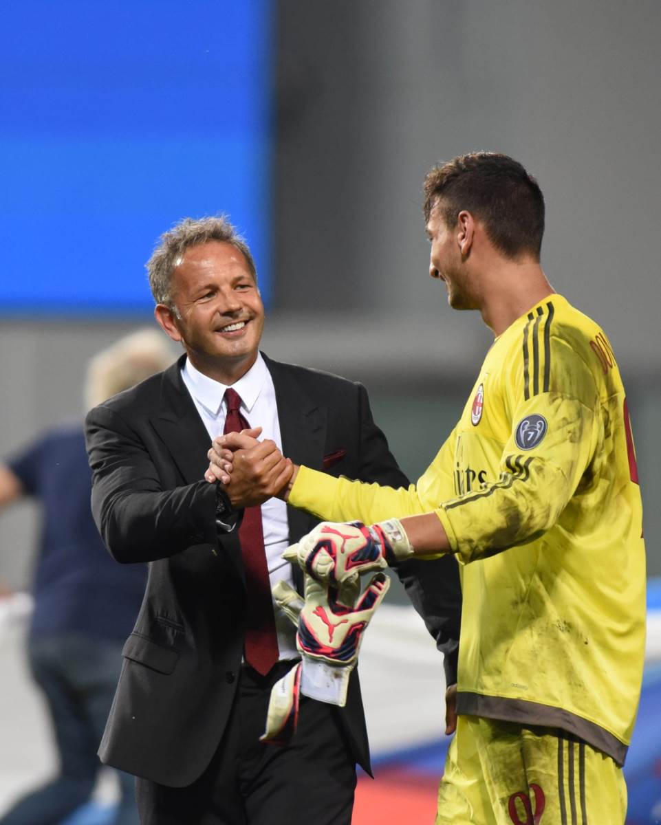 Siniša Mihajlović i Đanluiđi Donaruma