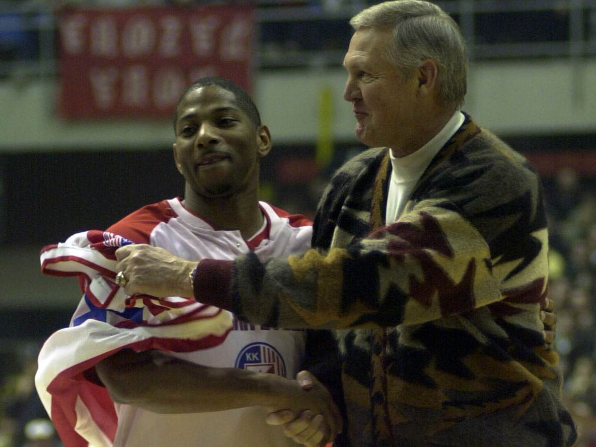 Džeri Vest i Skuni Pen na utakmici Zvezde