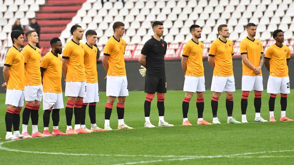 Crvena zvezda u žutim dresovima