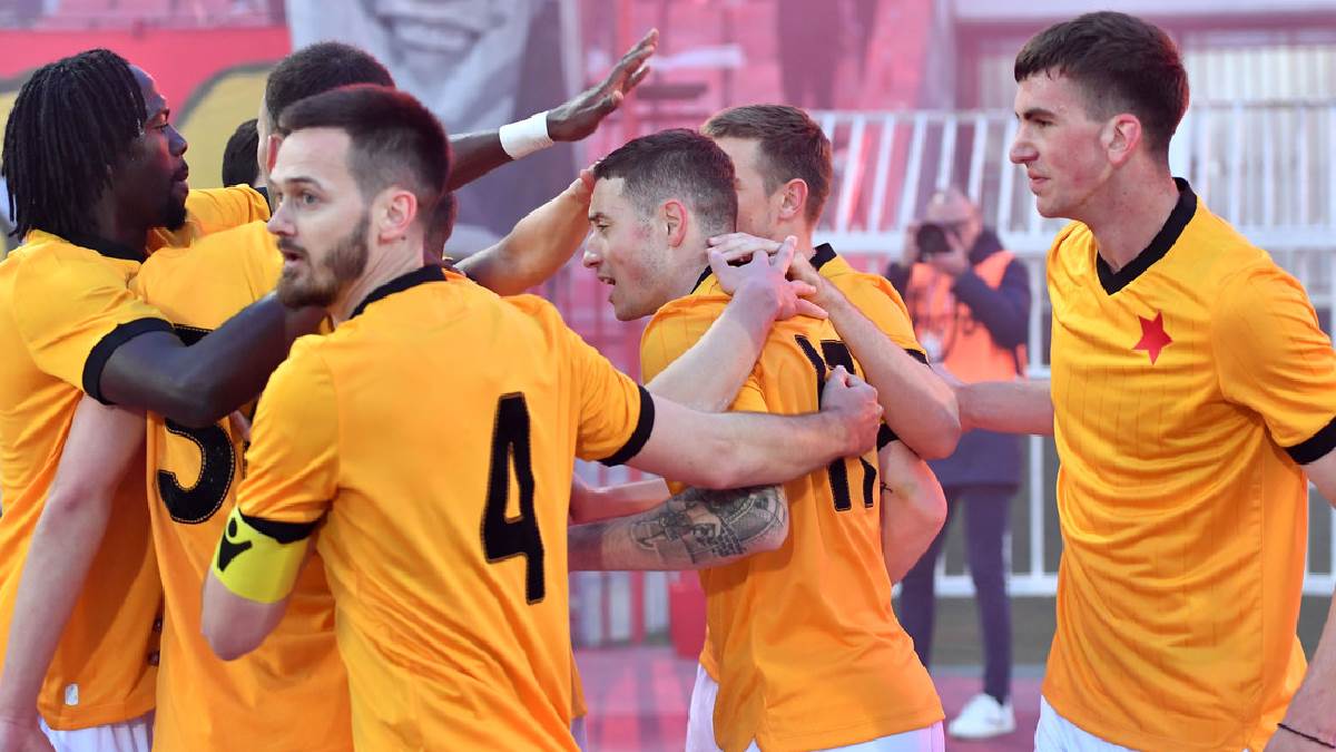 Crvena zvezda Spartak žuti dresovi