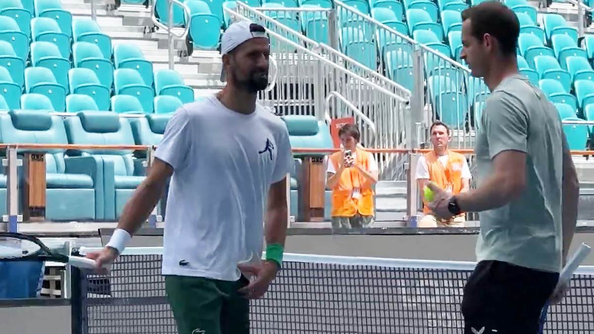 Novak Đoković i Endi Marej u Majamiju