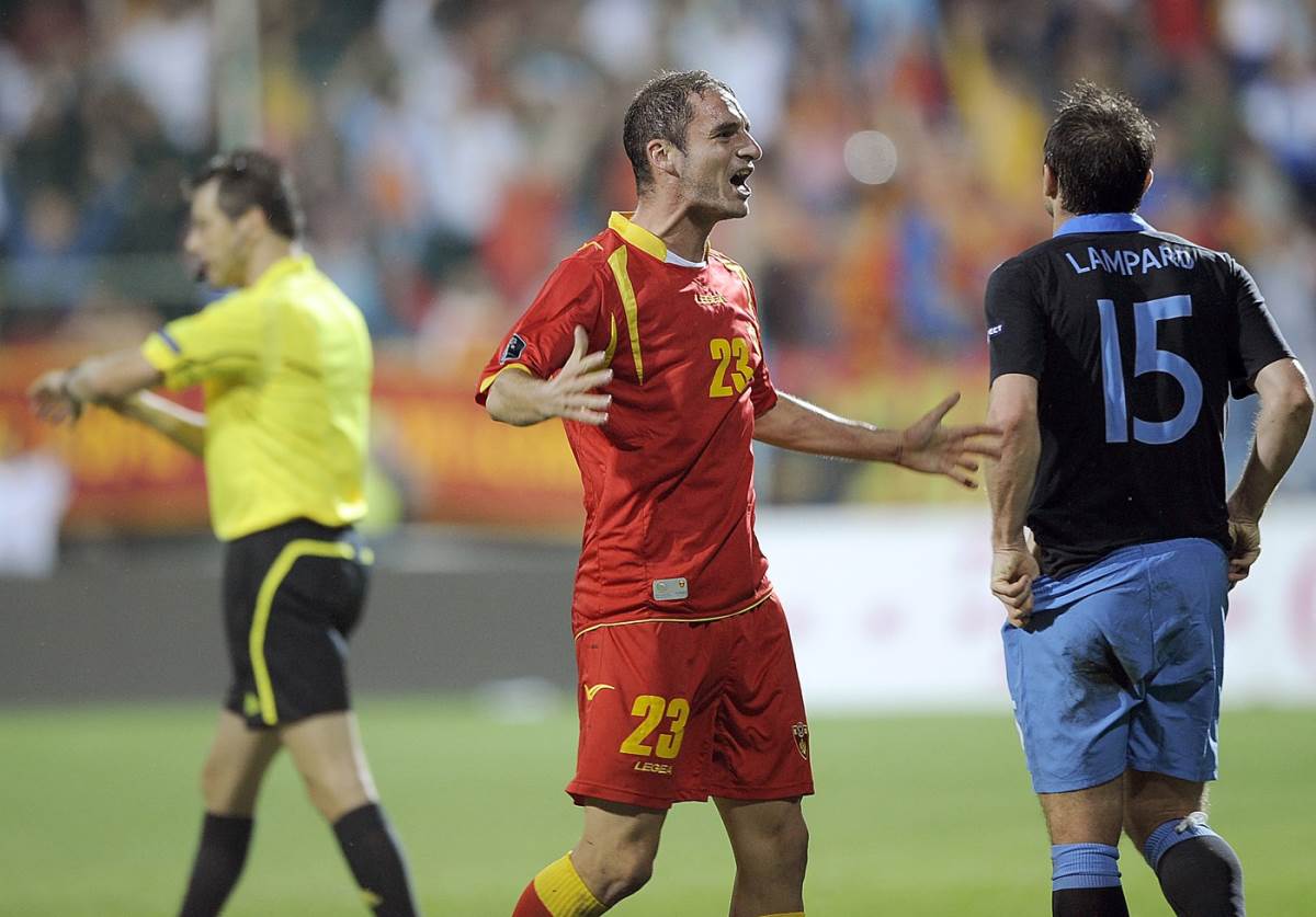 Andrija Delibašić u reprezentaciji Crne Gore