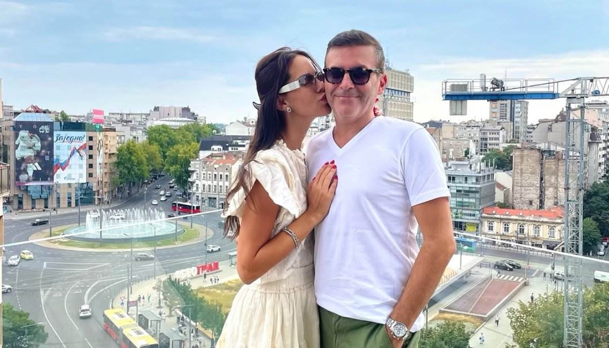 Anđela Šimšić sa mužem