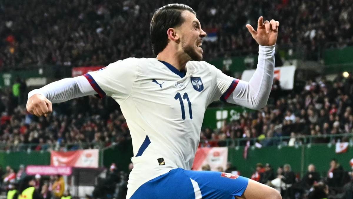 Lazar Samardžić gol protiv Austrije