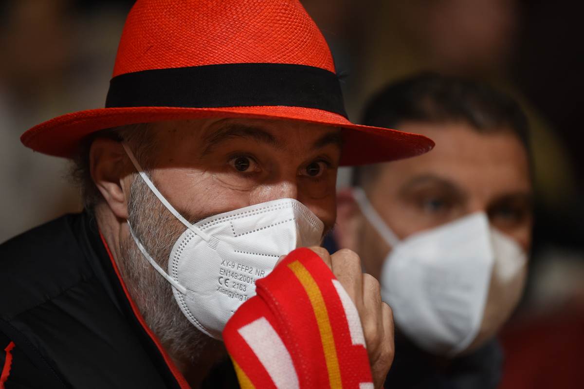 Zufer Avdija na utakmici Zvezde sa šalom