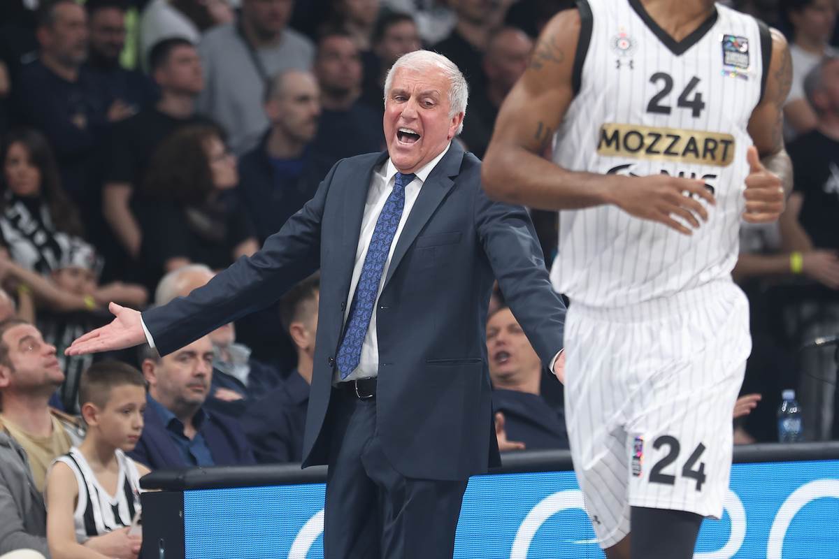 Željko Obradović pred Žalgiris - Partizan i o licenci Evrolige