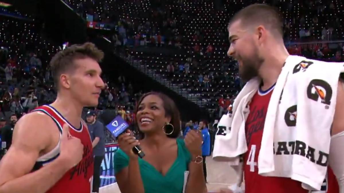 Bogdan Bogdanović i Ivica Zubac zajedno u Klipersima.