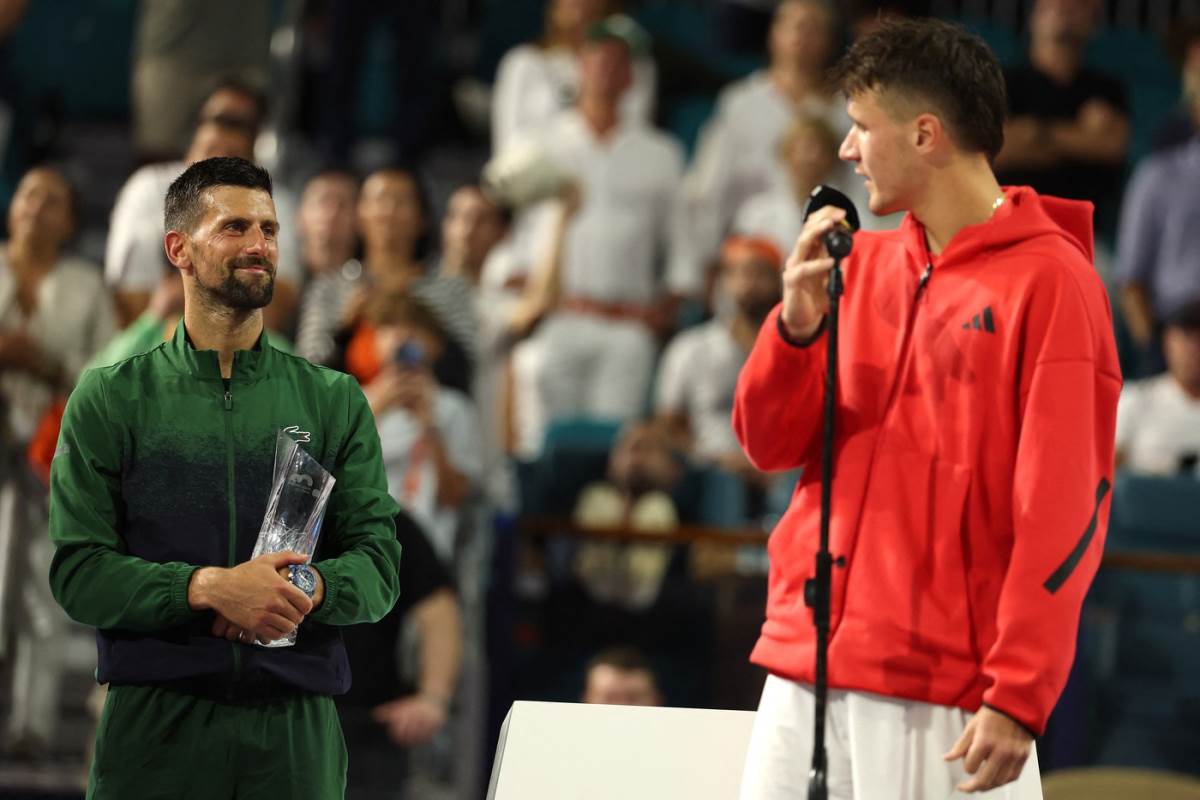 Novak Đoković i Jakub Menšik finale Majamija