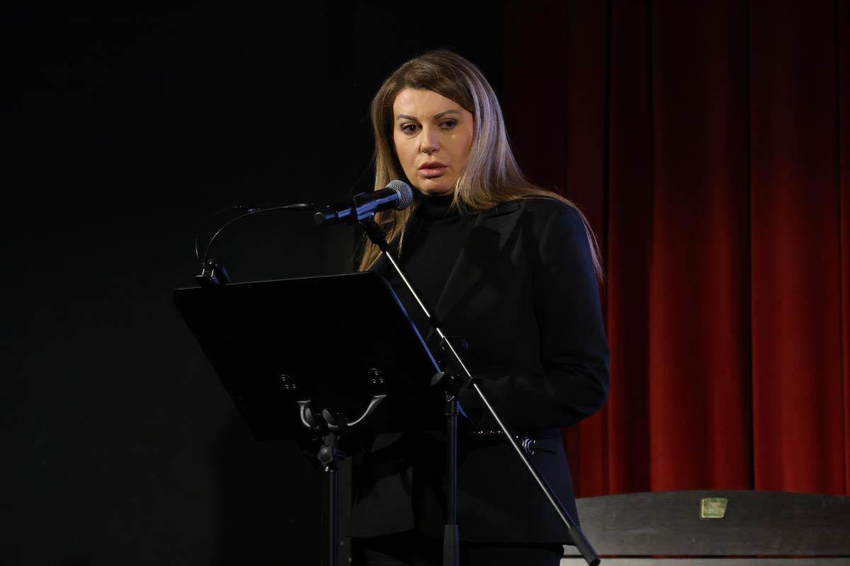 Viki Miljković na komemoraciji brata Vladice5.jpg