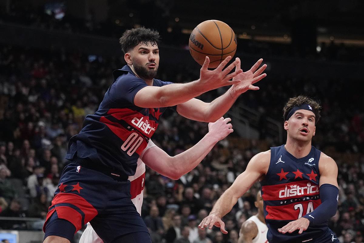 Košarkaš Vizardsa Tristan Vukčević.