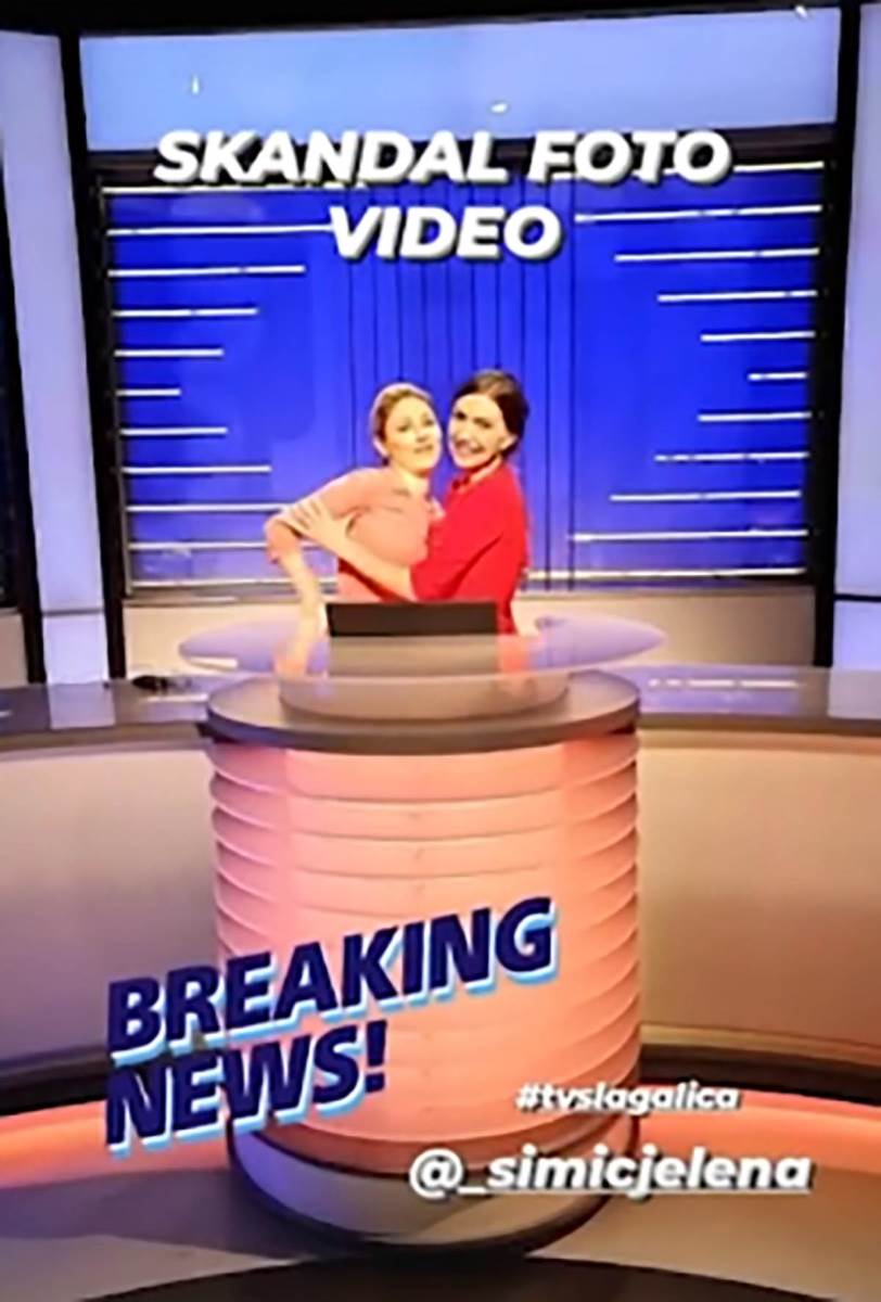 Tuča voditeljki Slagalice