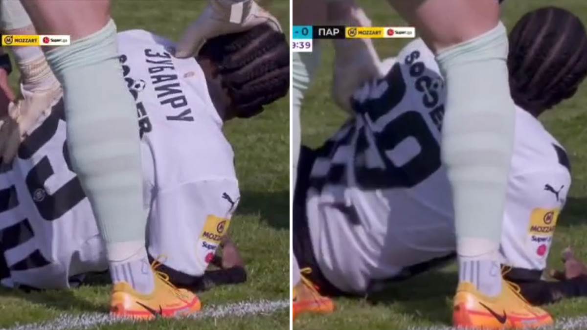 Ibrahim Zubairu povreda