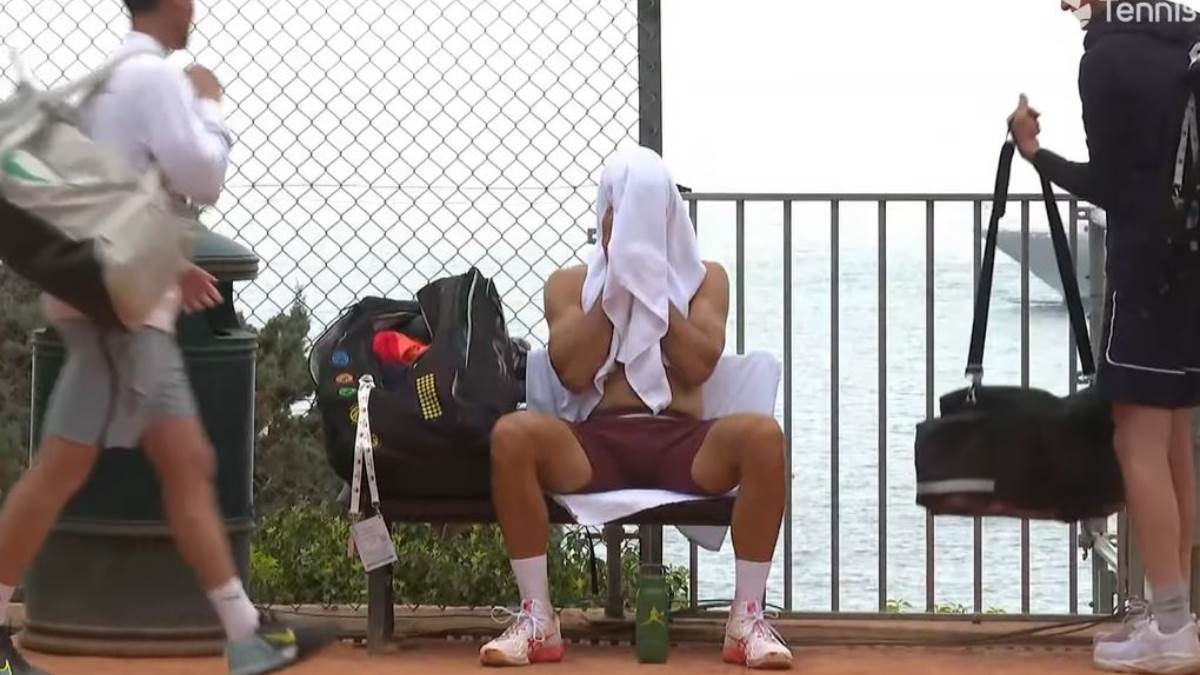 Novak Đoković prekinuo trening