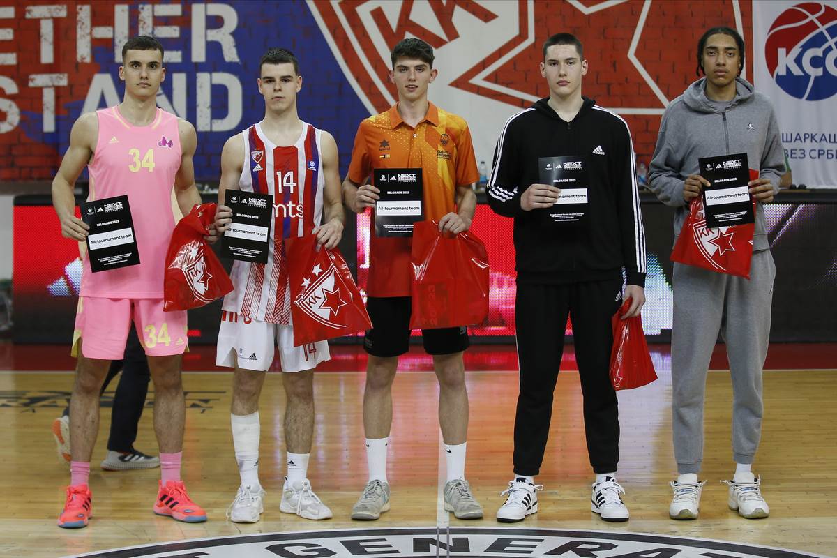 David Mirković u najboljoj petorci Addidas next generation turnira.