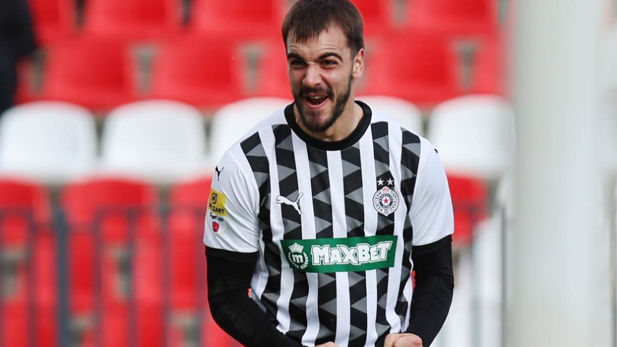 Jovan Milošević napadač Partizana