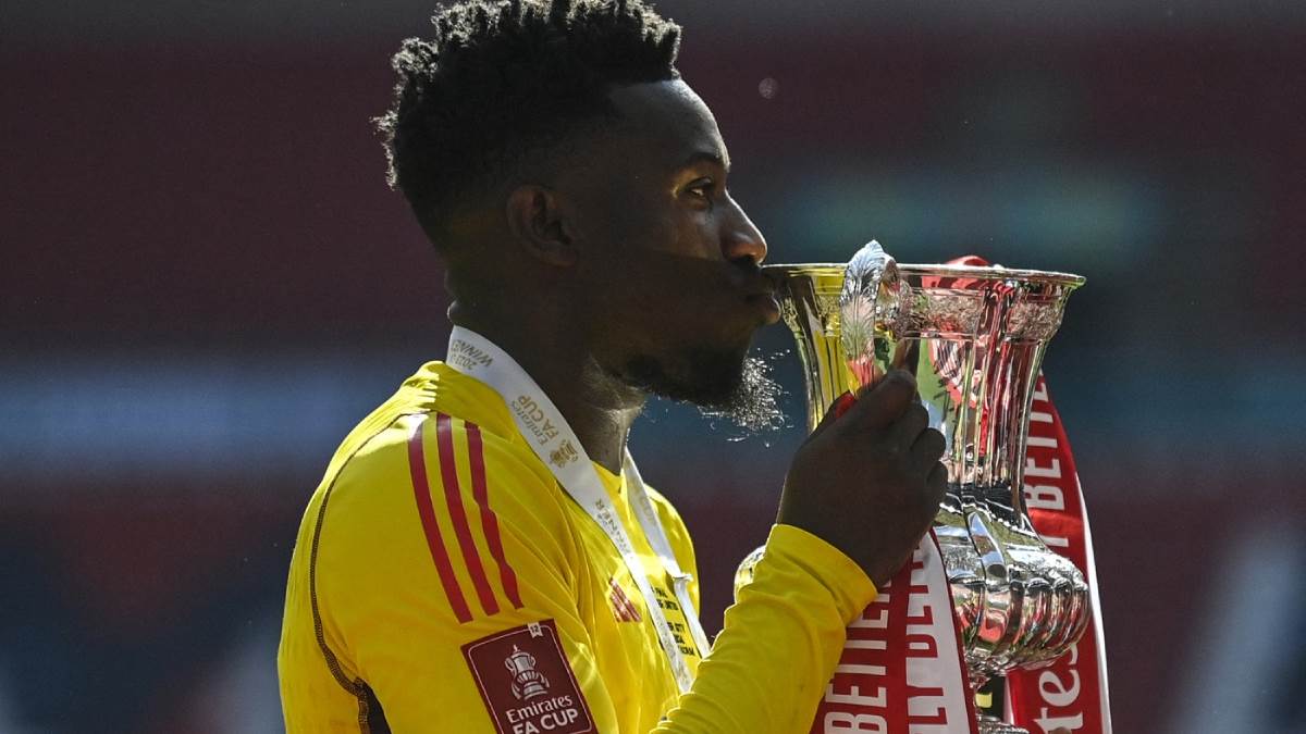 Andre Onana golman Junajteda ljubi trofej