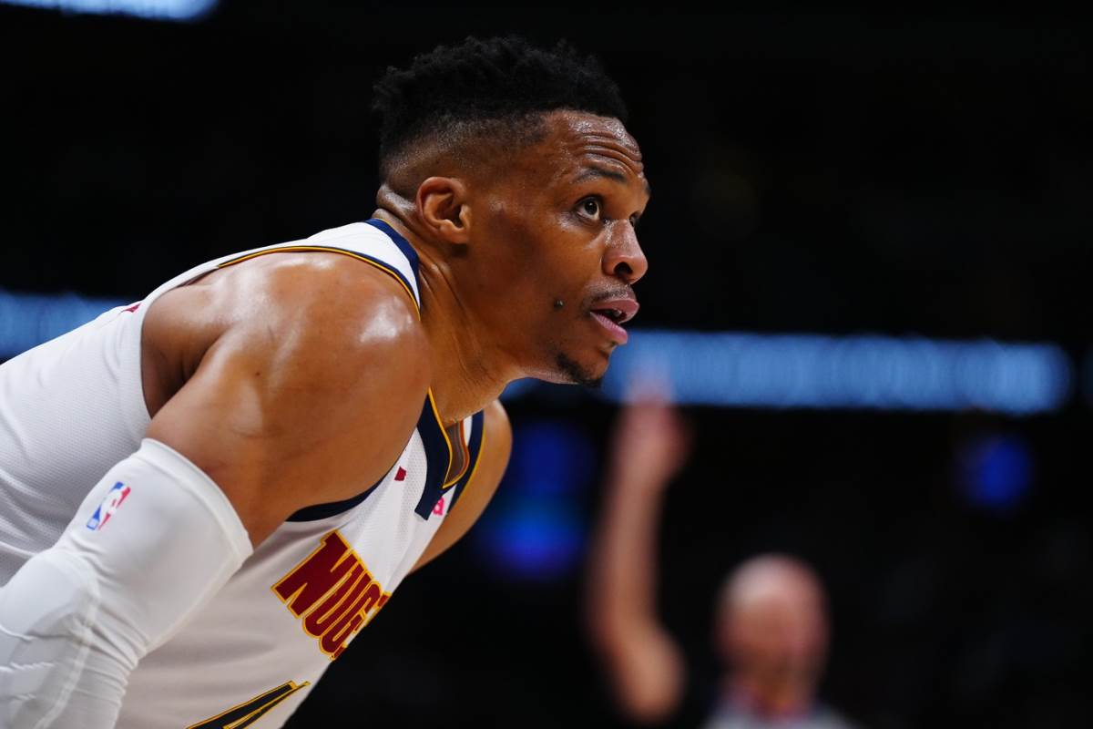 Rasel Vestbruk na meču sa Memfisom