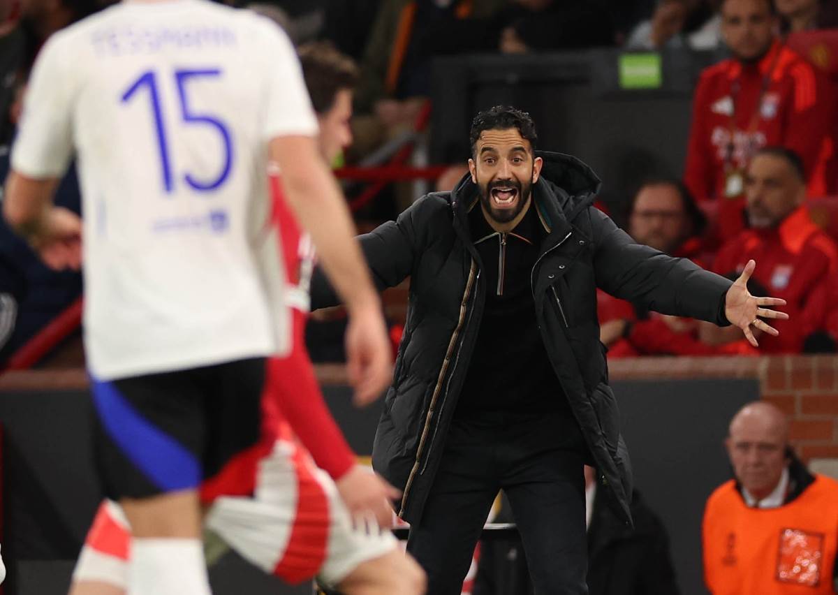 Ruben Amorim na utakmici Junajted - Lion