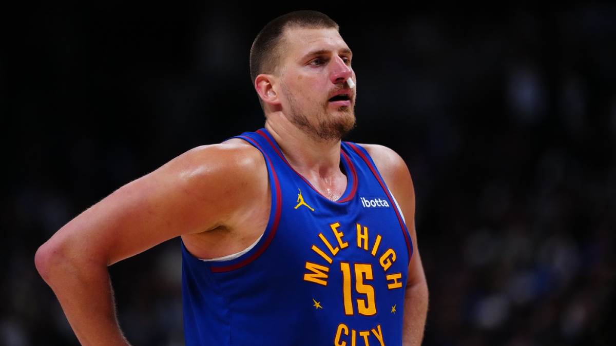 Nikola Jokić na utakmici Denver Klipersi