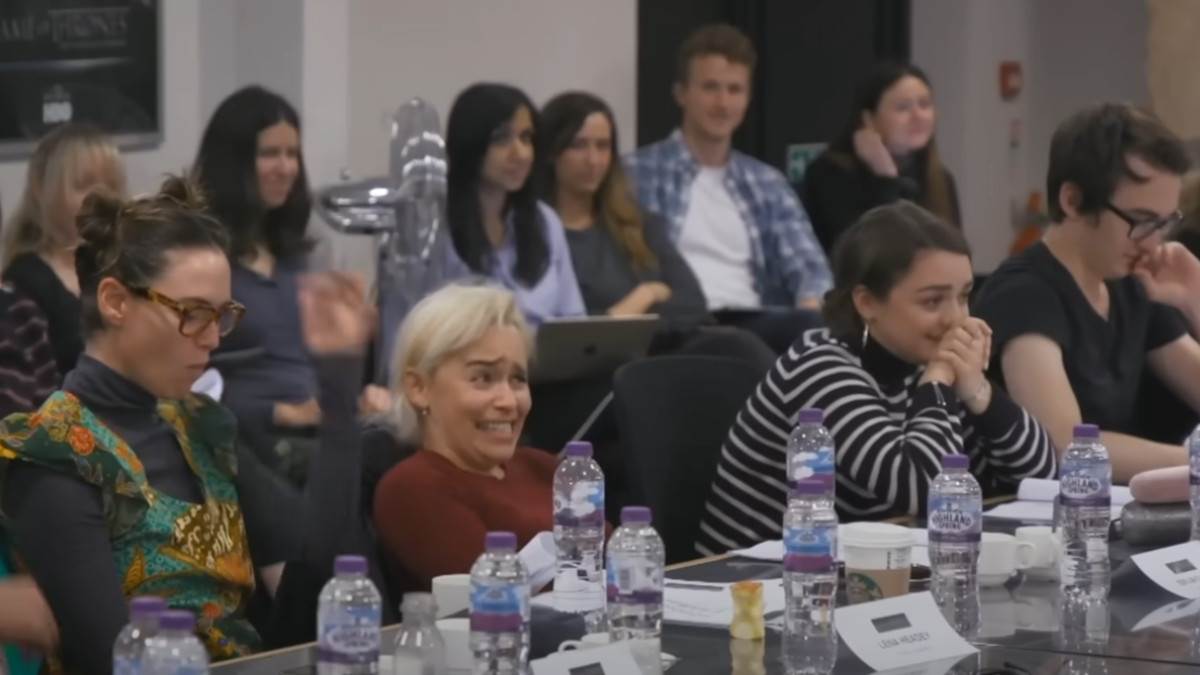 Igra prestola Emilija Klark čitanje poslednje scene