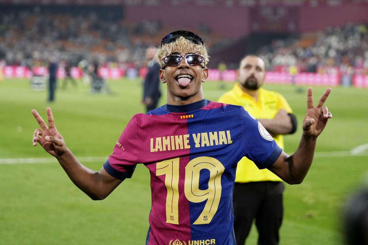 Lamin Jamal slavi trofej Kupa Kralja