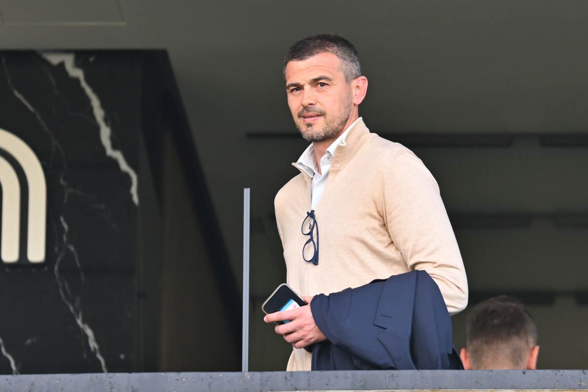 Danko Lazović u loži FK Partizan