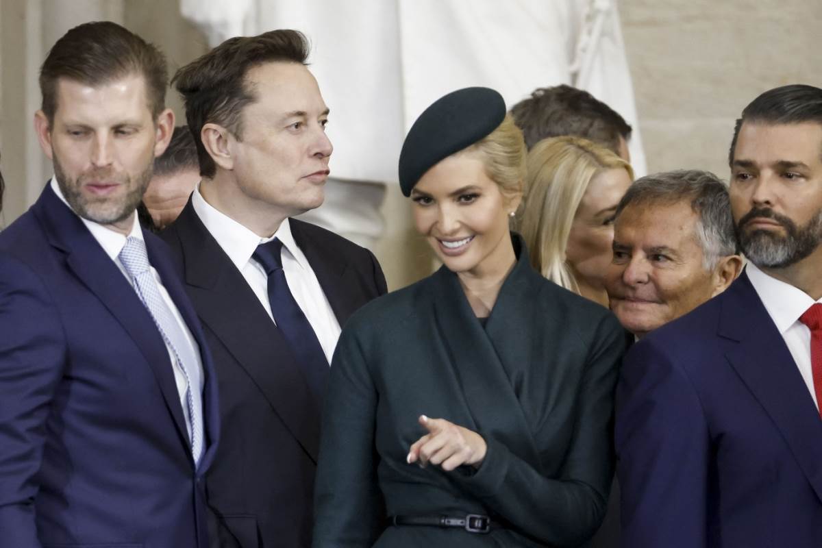 Ivanka Tramp na inauguraciji Donalda Trampa