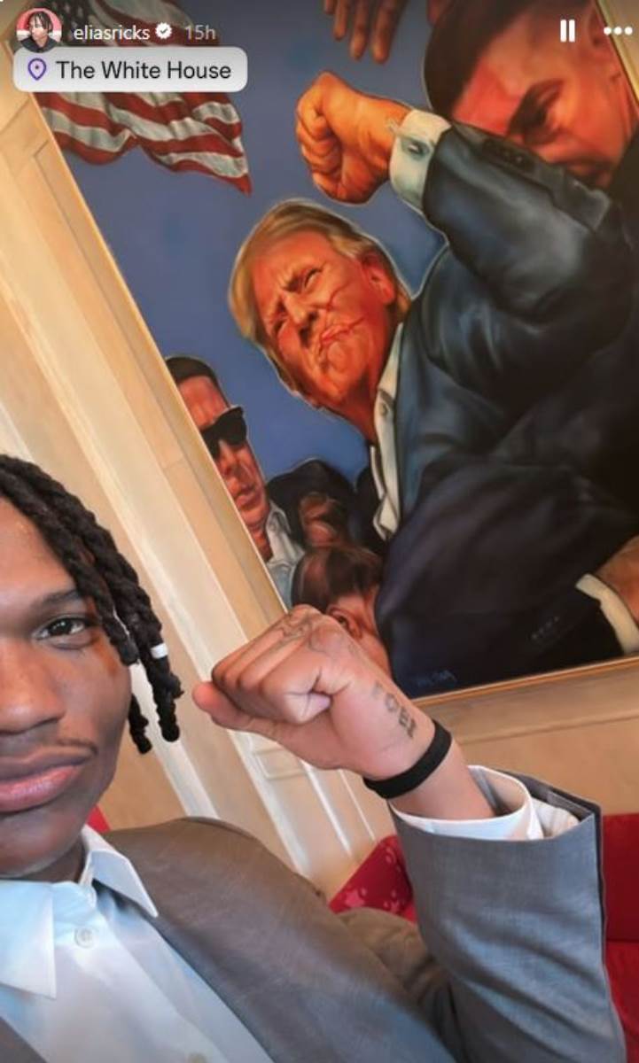 Eli Riks u Beloj kući