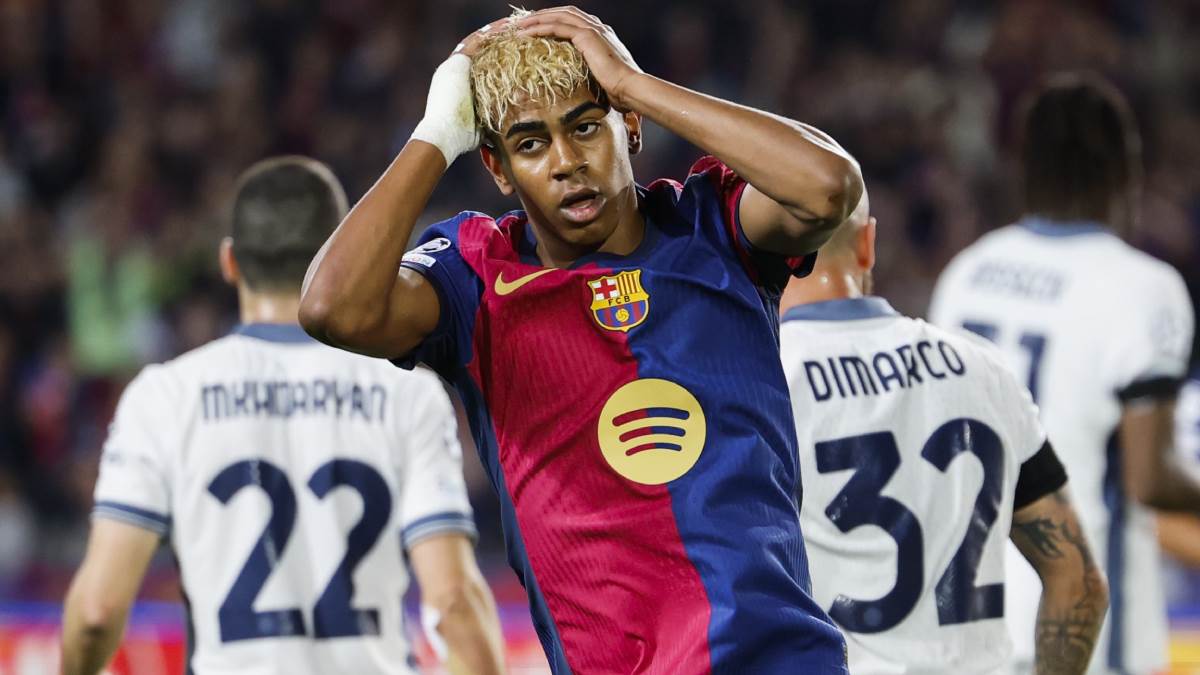 Lamin Jamal se uhvatio za glavu na Barselona - Inter