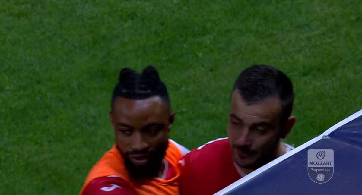 OFK Beograd Vojvodina, sukob na kraju utakmice