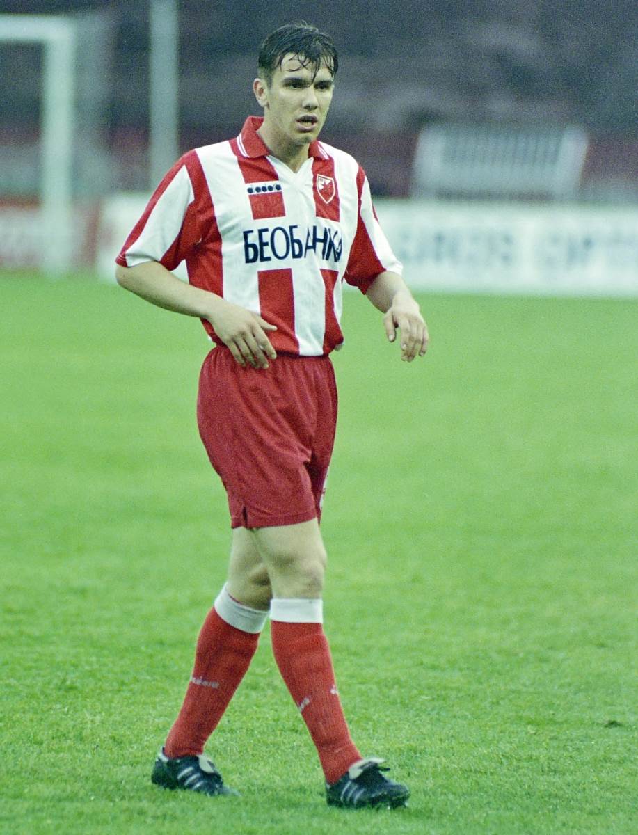 Mitko Stojkovski u dresu Crvene zvezde
